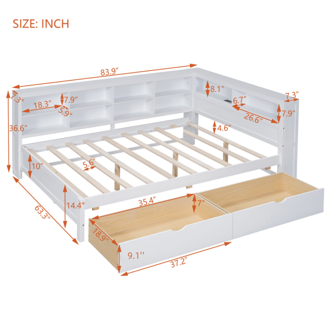 wooden-full-size-daybed-with-drawers-storage-shelf-usb-ports-white