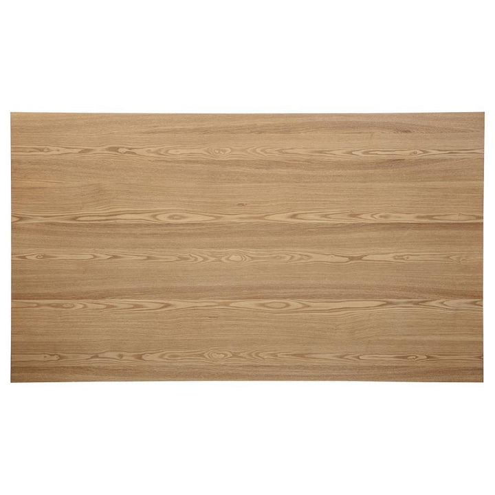 Andrews - 7 Piece Rectangular Dining Set - Light Ash And White