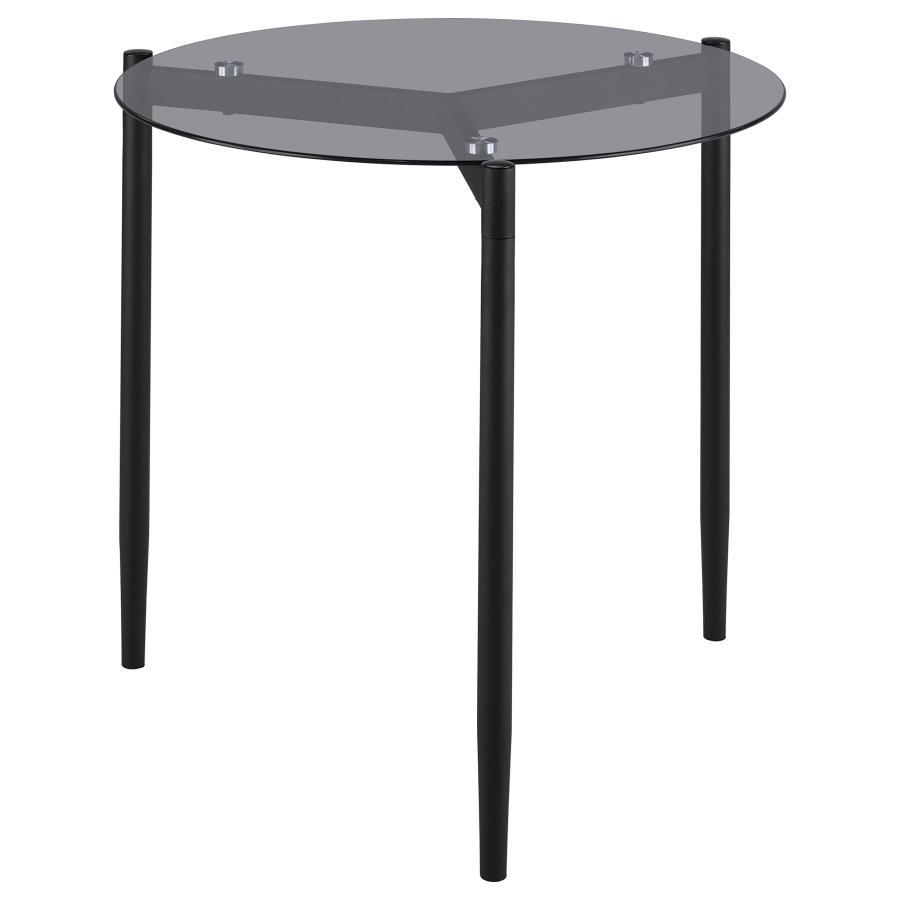 Rosalie - 3 Piece Round Coffee And End Table Set - Gray