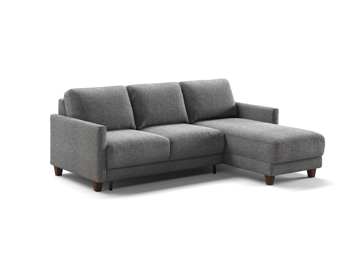 Luonto Martta studio - Martta Sectional-HF-Chaise Atlantic-07 127-9 Walnut Closed Angle