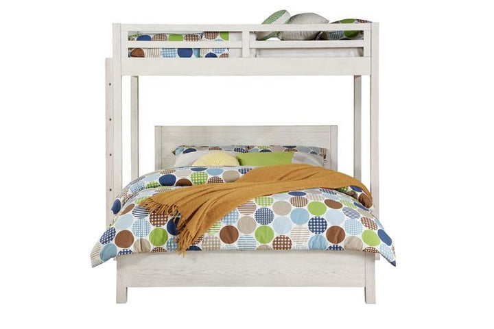 Celerina - Queen Bed - Weathered White