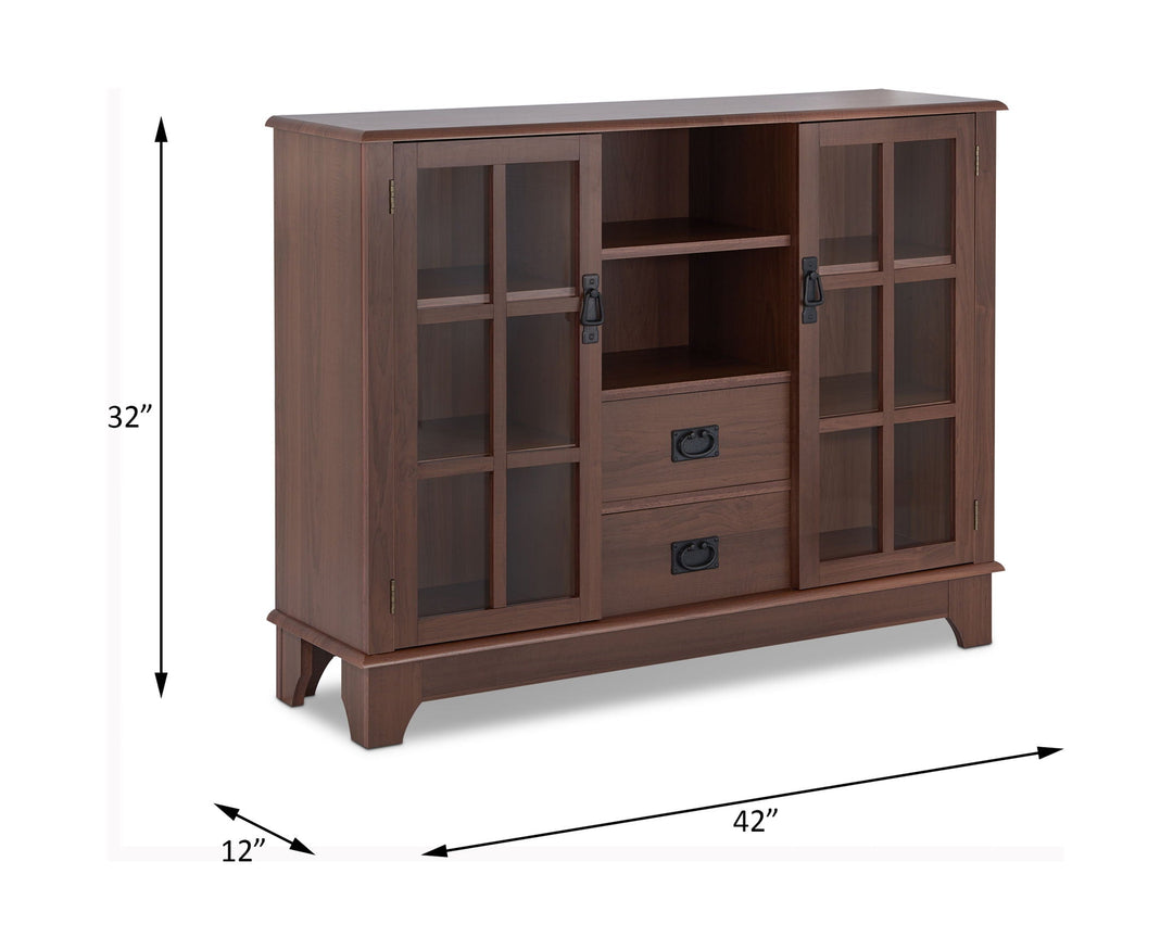 Dubbs - Console Cabinet - Walnut