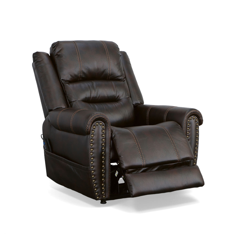 Oscar Fabric Power Lift Recliner with Right