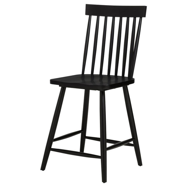 Andrews - Windsor Counter Height Dining Side Chair  - Black