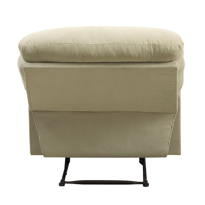 Arcadia - Motion Recliner - Beige Microfiber