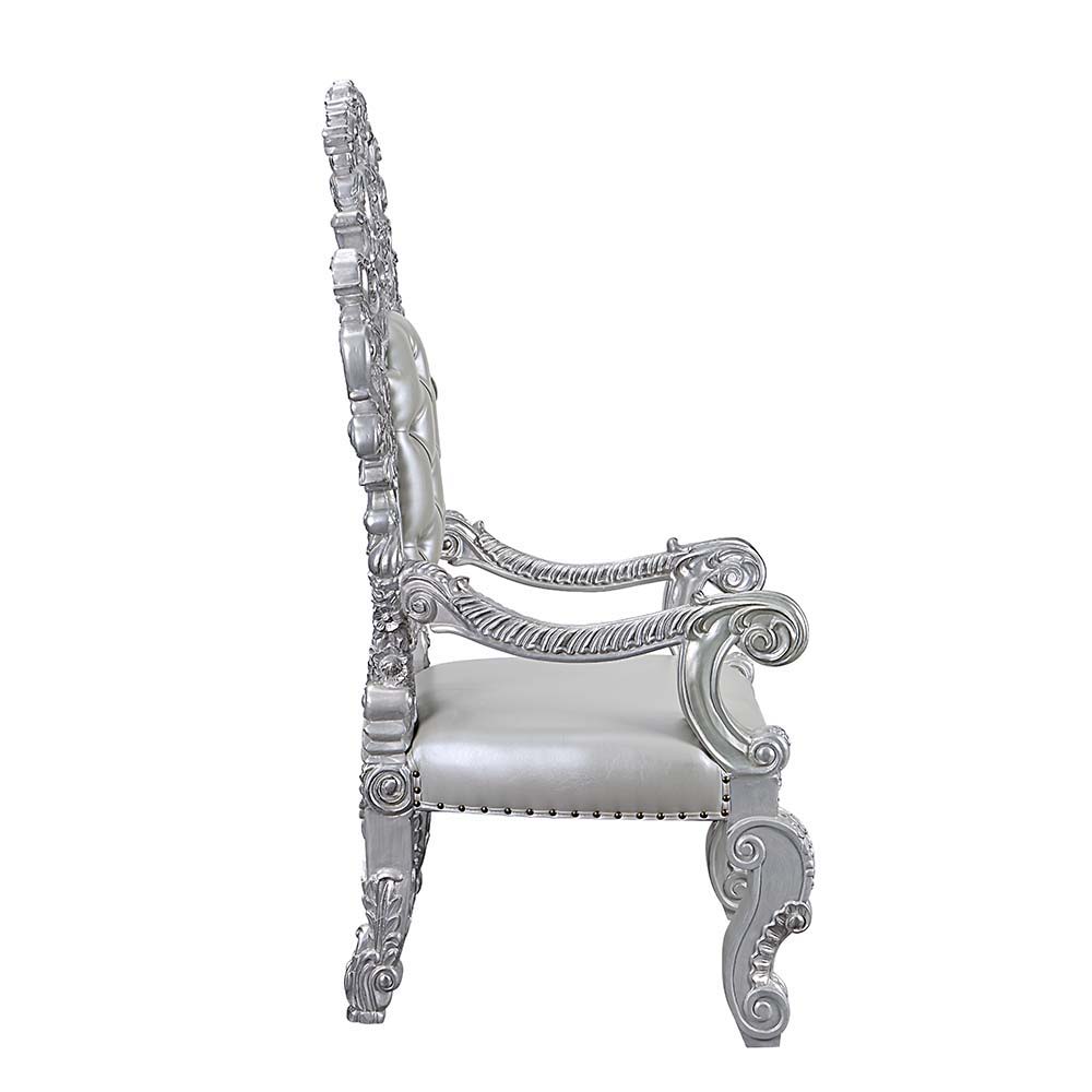 valkyrie-arm-chair-set-of-2-synthetic-leather-antique-platinum