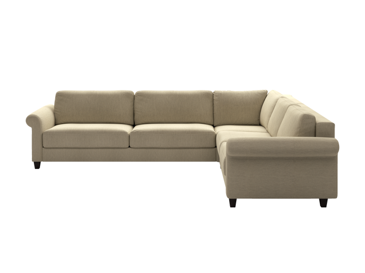 Luonto Hugo studio - Hugo King-Sectional Atlantic-03 104-9 Wenge Closed Front