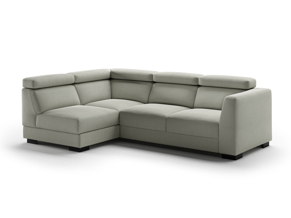 Luonto Halti studio - Halti LHF-Chaise-RHF-Loveseat-Sleeper Lens-700 402-6 Walnut Closed Angle-2