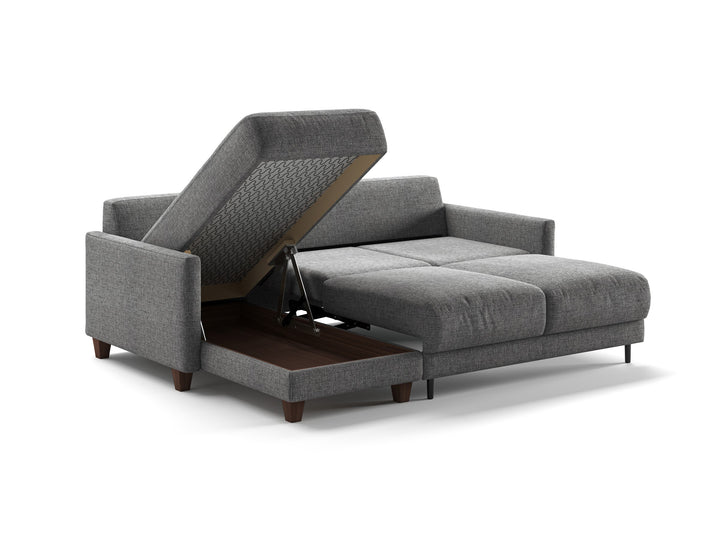 Luonto Martta studio - Martta Sectional-LHF-Chaise Atlantic-07 127-9 Walnut Open Angle