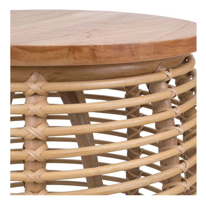 Iris Rattan Side/End Table - Honey - view 5