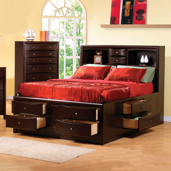 Coaster 200415 Phoenix Chest in Deep Cappuccino