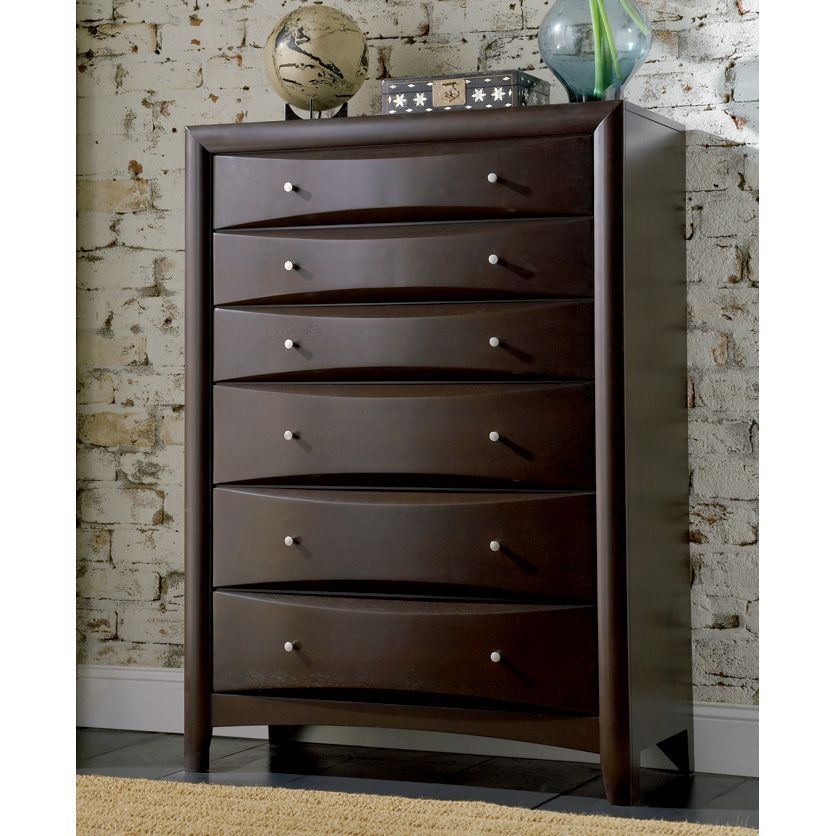 Coaster 200415 Phoenix Chest in Deep Cappuccino