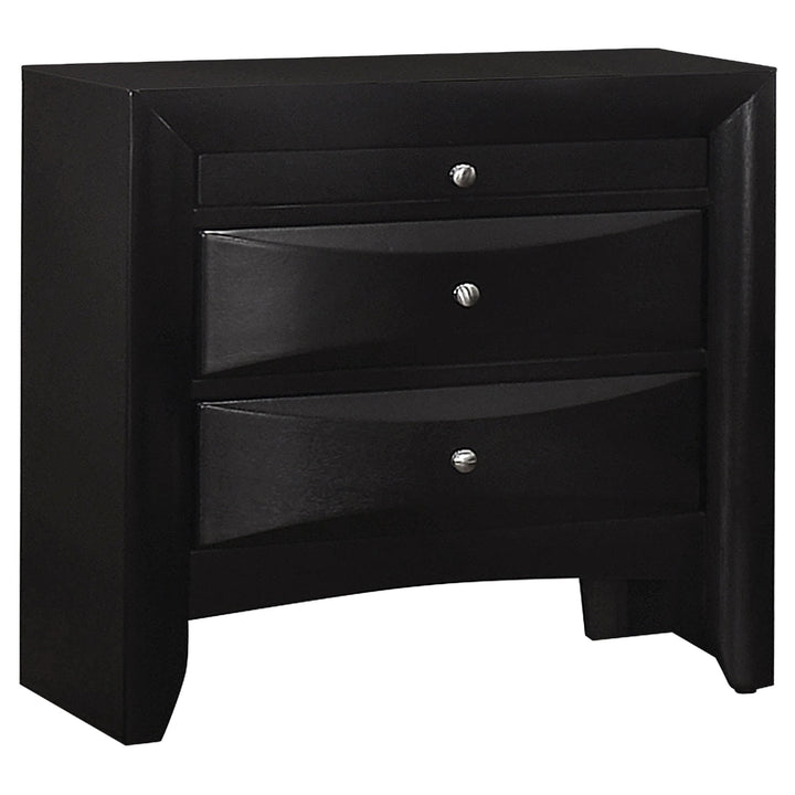 Coaster Furniture 200702 Briana 2-drawer Nightstand Black