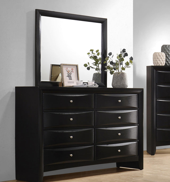 coaster-furniture-200703m-briana-8-drawer-dresser-with-mirror-black
