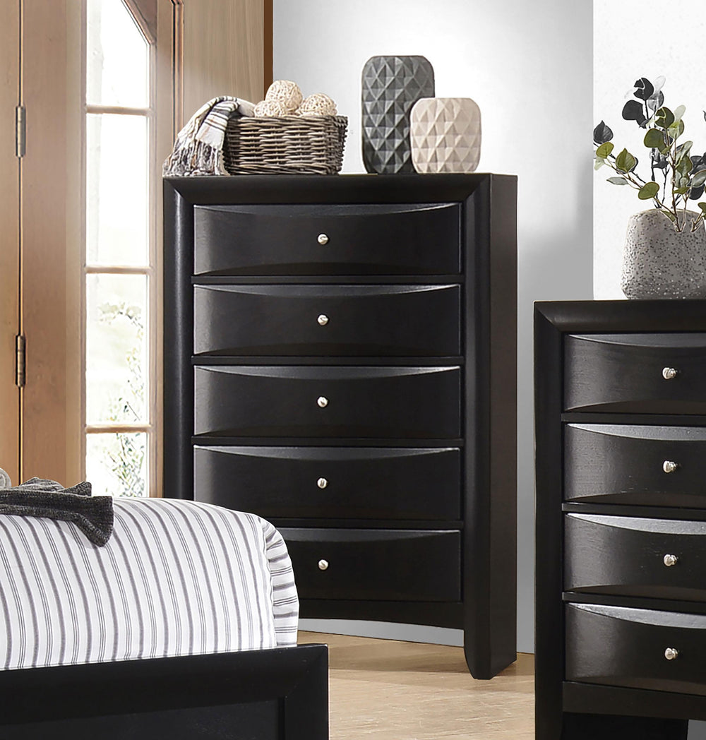 coaster-furniture-200705-briana-5-drawer-bedroom-chest-black