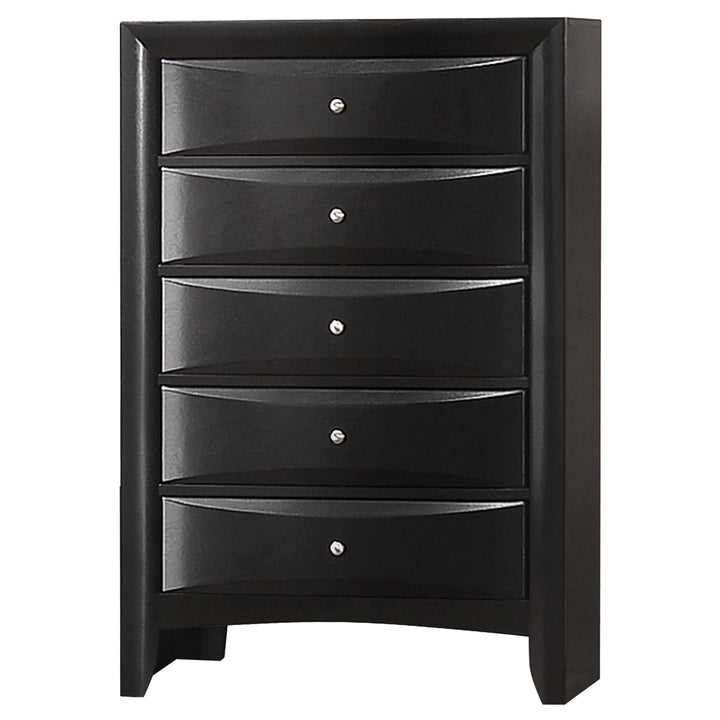 Coaster Furniture 200705 Briana 5-drawer Bedroom Chest Black