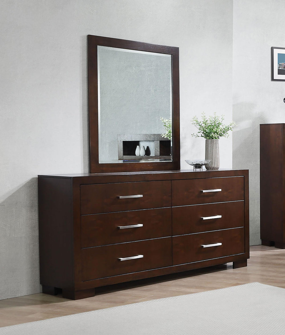 coaster-furniture-200713m-jessica-6-drawer-dresser-with-mirror-cappuccino