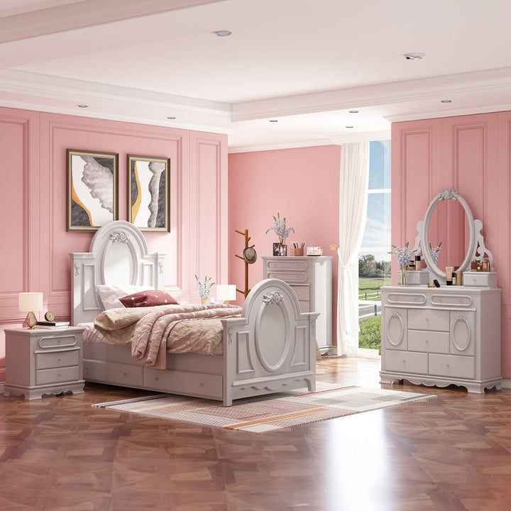 Flora - Twin Trundle - Gray