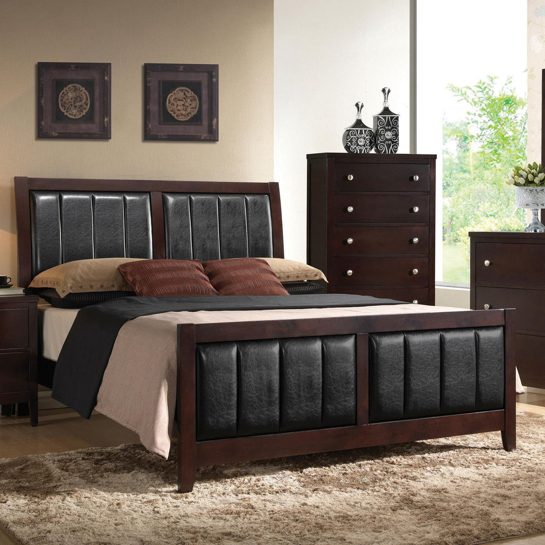 coaster-furniture-202091q-carlton-wood-queen-panel-bed-cappuccino