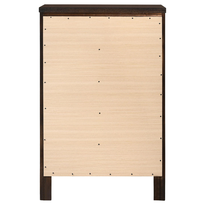 Coaster Furniture 224731KE-S5 Lucia 5-piece Eastern King Bedroom Set Beige and White