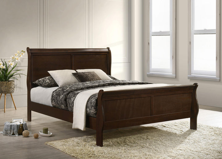 coaster-furniture-202411q-louis-philippe-wood-queen-sleigh-bed-cappuccino