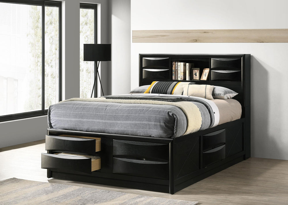 coaster-furniture-202701q-briana-wood-queen-storage-bookcase-bed-black