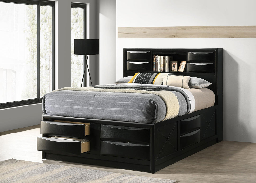 coaster-furniture-202701q-briana-wood-queen-storage-bookcase-bed-black