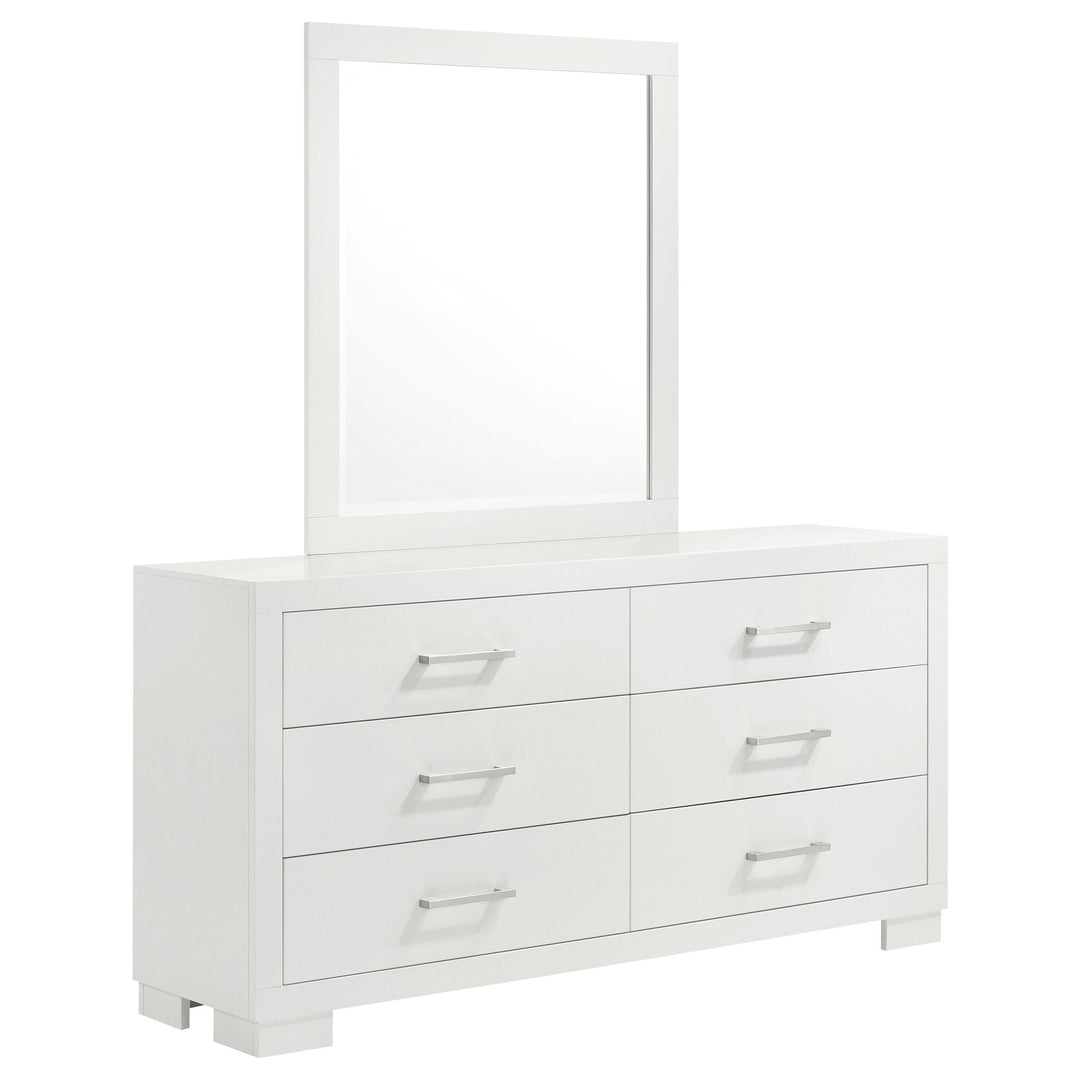 Coaster Furniture 202993M Jessica 6-drawer Dresser Cream White
