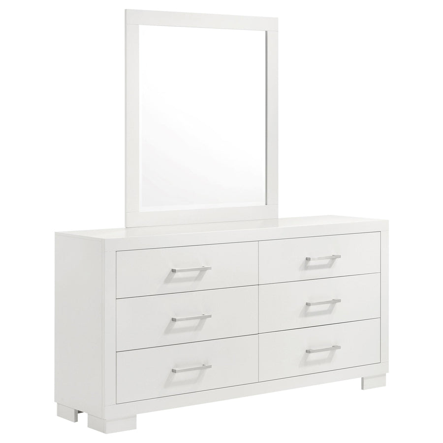Coaster Furniture 202993M Jessica 6-drawer Dresser Cream White