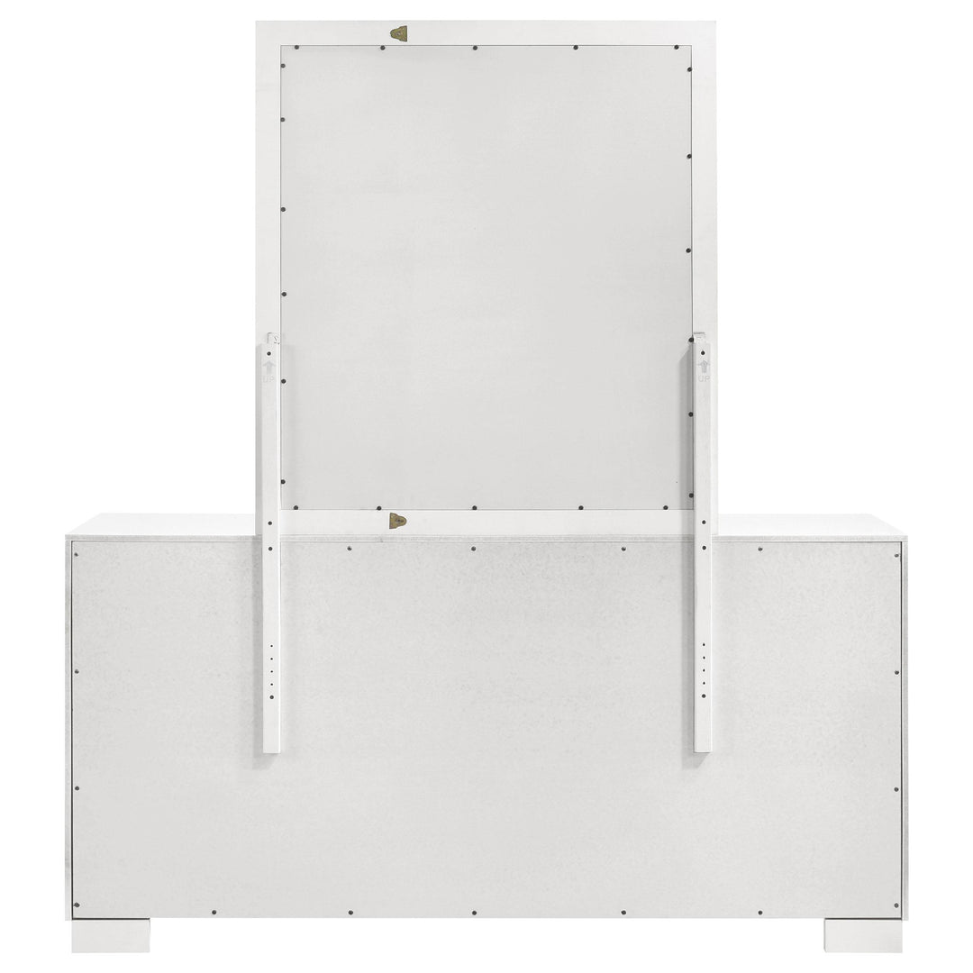 Coaster Furniture 224731KE-S5 Lucia 5-piece Eastern King Bedroom Set Beige and White