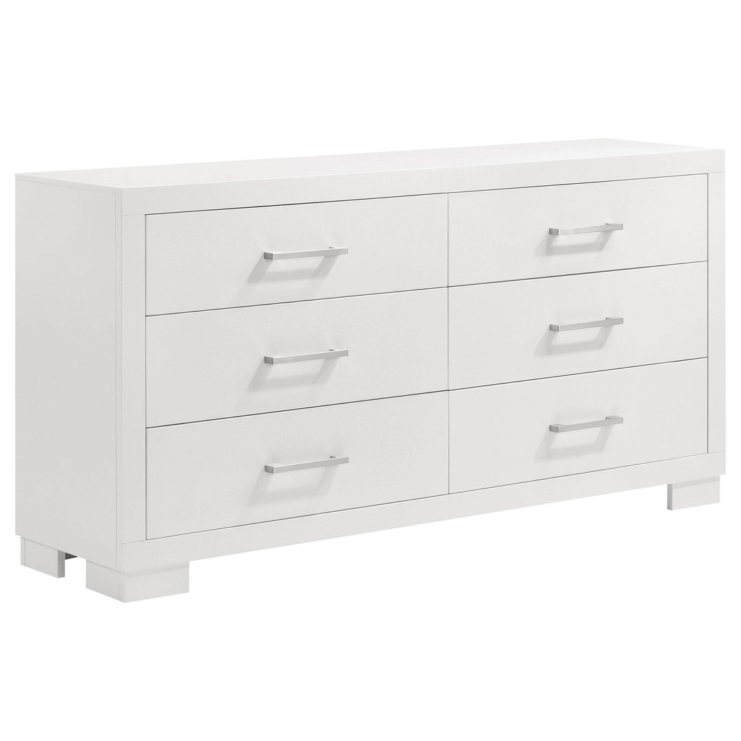 Coaster Furniture 202993 Jessica 6-drawer Dresser Snow White