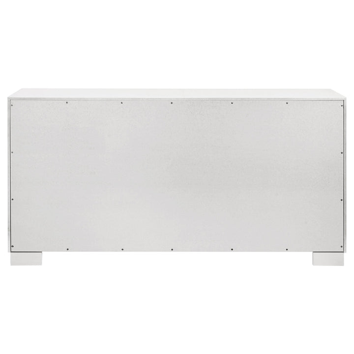 Coaster Furniture 224731KE-S5 Lucia 5-piece Eastern King Bedroom Set Beige and White