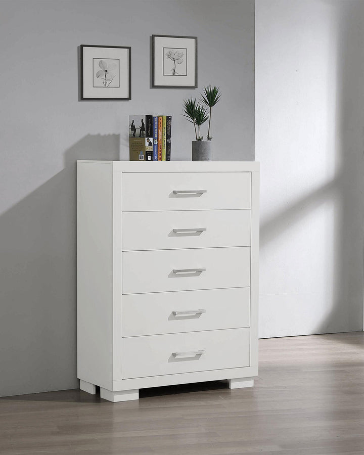 coaster-furniture-202995-jessica-5-drawer-bedroom-chest-snow-white