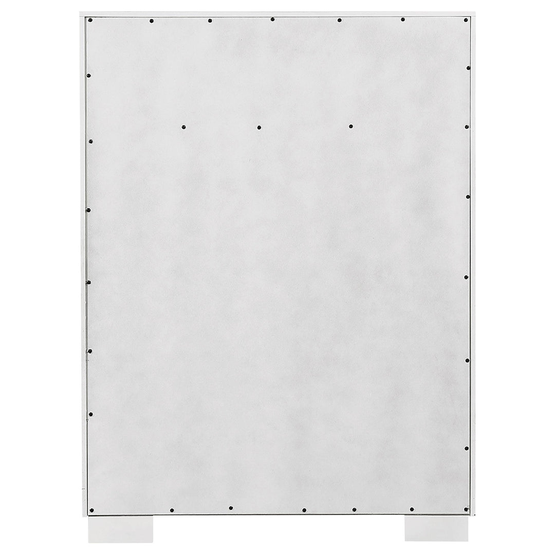 Coaster Furniture 224731KE-S5 Lucia 5-piece Eastern King Bedroom Set Beige and White