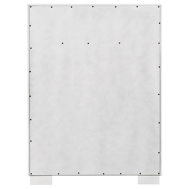 Coaster Furniture 224731KE-S5 Lucia 5-piece Eastern King Bedroom Set Beige and White