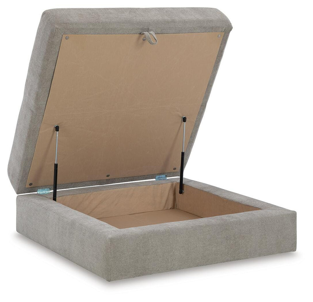 Aslan Court Ottoman With Storage - Gray (3)