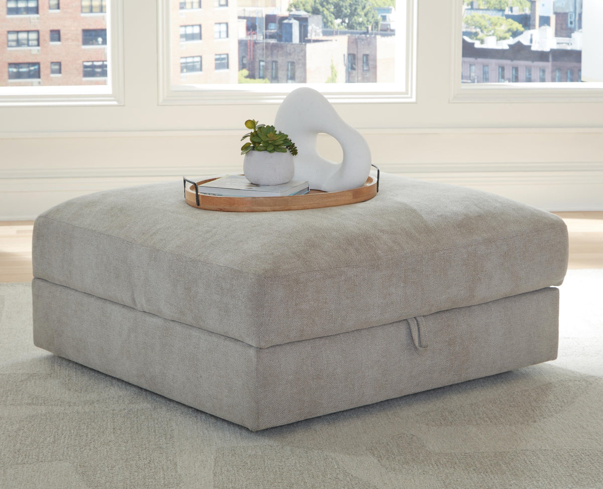 Aslan Court Ottoman With Storage - Gray (2)