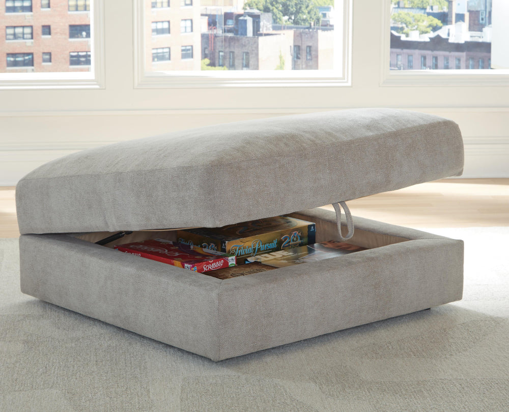 Aslan Court Ottoman With Storage - Gray (5)