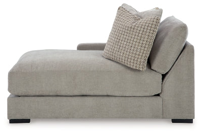 Aslan Court Left-Arm Facing Corner Chaise - Gray