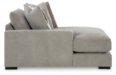 Aslan Court Left-Arm Facing Corner Chaise - Gray