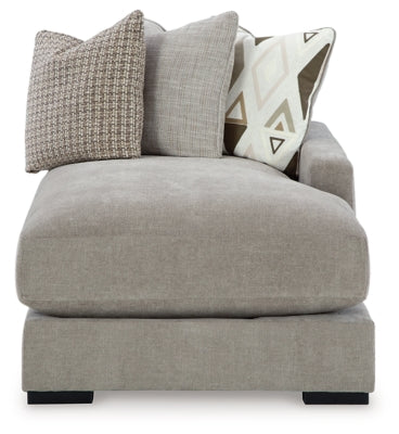 Aslan Court Right-Arm Facing Corner Chaise - Gray