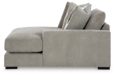 Aslan Court Right-Arm Facing Corner Chaise - Gray