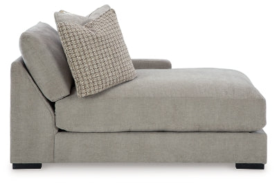Aslan Court Right-Arm Facing Corner Chaise - Gray