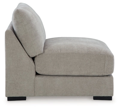 Aslan Court Armless Chair - Gray