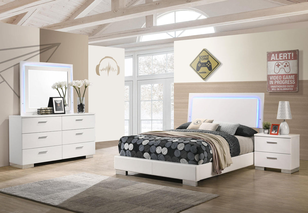 coaster-furniture-203500f-s4l-felicity-4-piece-full-bedroom-set-white-high-gloss