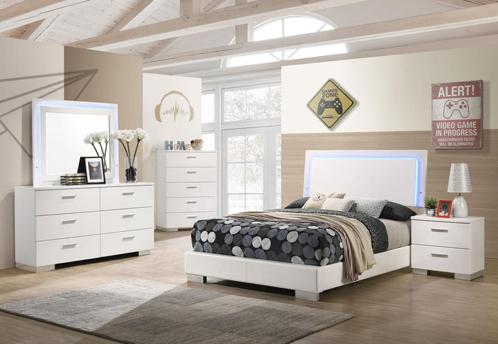 coaster-furniture-203500f-s5l-felicity-5-piece-full-bedroom-set-white-high-gloss