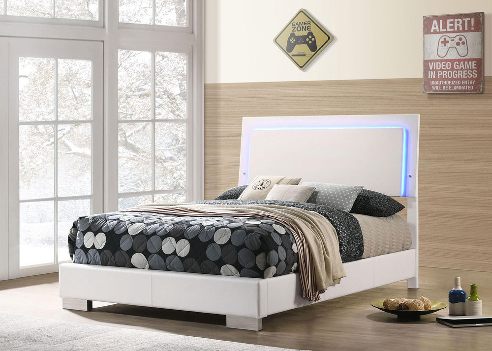 coaster-furniture-203500f-felicity-wood-full-led-panel-bed-white-high-gloss