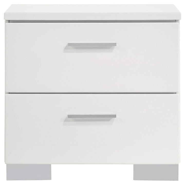 Coaster Furniture 224731KE-S5 Lucia 5-piece Eastern King Bedroom Set Beige and White