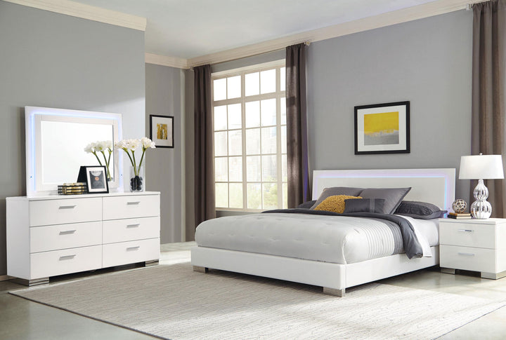 coaster-furniture-203500q-s4l-felicity-4-piece-queen-bedroom-set-white-high-gloss