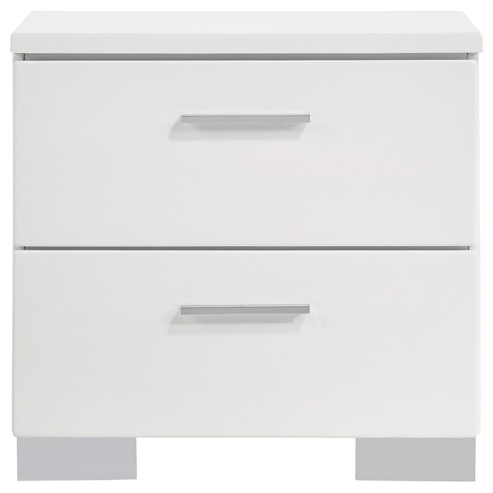 Coaster Furniture 224731KE-S5 Lucia 5-piece Eastern King Bedroom Set Beige and White